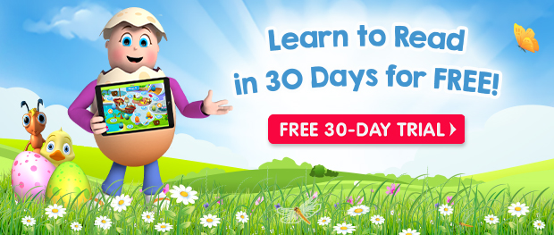 Learn to Read in 30 Days for FREE! Free 30-day trial.